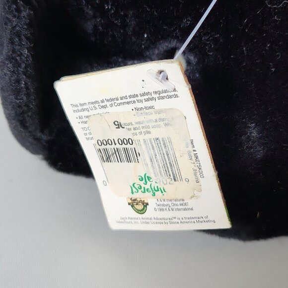 NWT RAINFOREST CAFE | Rare Retired Plush Gorilla Black Animal Stuffed - Picture 5 of 5